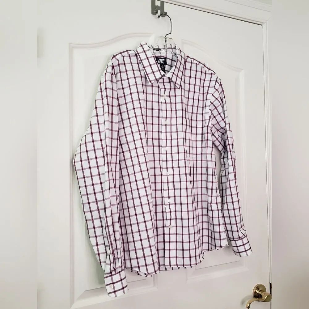 Lands End Button-up Top - Picture 3 of 6
